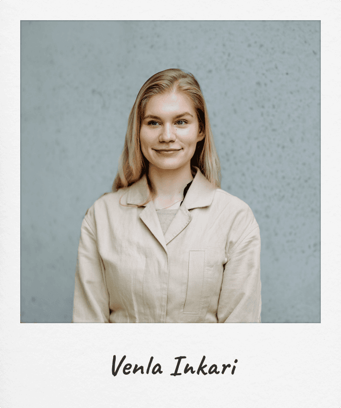 Polaroid-style photo of Venla